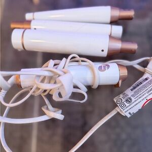 T3 White and Copper Hair Styling Tools